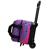 Pyramid Path Deluxe Single Roller Bowling Bag (Purple/Hot Pink)