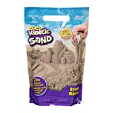 Kinetic Sand The Original Moldable Sensory Play Sand, Brown, 2 Lb
