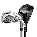 TaylorMade SIM 2 Max Combo Mens Right Hand Graphite Regular 6-PW, AW, Rescue 4 and 5