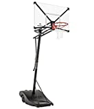 Silverback NXT 54' Backboard Portable Height-Adjustable Basketball Hoop Assembles in 90 Minutes