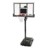 Lifetime 71524 XL Height Adjustable Portable Basketball System, 54 Inch Shatterproof Backboard
