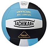 Tachikara SV5WSC Sensi-Tec® Composite High Performance Volleyball (Powder Blue/White/Black) - SV5WSC.PBWB