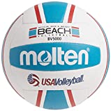 Molten Elite Beach Volleyball, Red/Blue