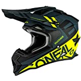 O'Neal Unisex-Adult Off-Road Style 2SERIES Helmet SPYDE Black/hi-viz L, L