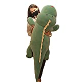 Dinosaur Plush Hug Pillow,Soft Big Dinosaurs Stuffed Animal Toy Doll Gifts for Kids Birthday,Valentine,39.3 inch
