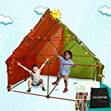 Fort Building Kit for Kids | Build Indoor Blanket Forts with The Ultimate Fort Builder | Large 386 Pieces Fort Magic Building Set | Coolest Ever Fantasy Fort Construction Toy for Boys and Girls