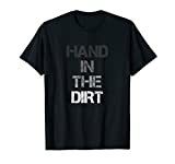 Football Lineman Shirts For Men Gloves Hand In The Dirt Tees
