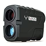 Gogogo Sport Green Hunting Rangefinder -1200 Yards Laser Range Finder for Hunting and Golf with Speed, Slope, Scan and Normal Measurements - Rechargeable - with USB Cable