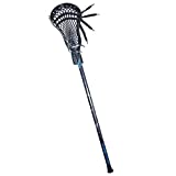 CAKLOR Lacrosse Complete Attack/Midfield Stick with Shaft & Head Mens-1 Stick,Black