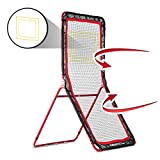 Rukket 4x7ft Lacrosse Rebounder Pitchback Training Screen | Practice Catching, Throwing, and Shooting