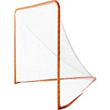 Kapler Regulation 6' x 6' Lacrosse Net with Steel Frame Portable Lacrosse Goal Collegiate Lacrosse Goals Foldable