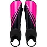 newox Soccer Shin Guards Youth - Protection Girls Shin Guards Soccer Youth - Soccer Sleevers Shin Pads - Soccer Shin Guards for Kids 3-16 Years Old Girls Boys Toddler (Pink+Black, XS)