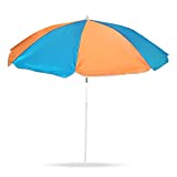Back Bay Play 42 Inch Windproof kids Umbrella for Sand & Water Tables Beach Umbrellas For Sand Travel Portable Beach Umbrella Compatible with Step 2