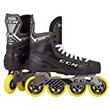CCM Super Tacks 9350 Senior Inline Roller Hockey Skates (Skate 9 (Shoe Size 10.5))