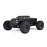 ARRMA 1/10 Big Rock 4X4 V3 3S BLX Brushless Monster RC Truck RTR (Transmitter and Receiver Included, Batteries and Charger Required), Black, ARA4312V3