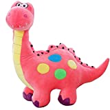 14' Pink Stuffed Dinosaur Plush Toy, Plush Dinosaur Stuffed Animal, Dinosaur Toy for Baby Girl Boy Kids Birthday Gifts