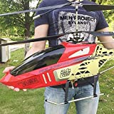 M-zen 3.5 Channels Helicopter 85CM RC Helicopter Giant Large Outdoor with Gyro LED Light Radio Remote Control Charging Electric Aircraft Kids Drone Beginner Boys Girls Children Gifts Kids Toy