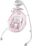 Fisher-Price Deluxe Cradle 'n Swing- Surreal Serenity - Soothing Baby Swing With Two Swinging Motions, Super Soft Fabrics & a Built-In Mobile [Amazon Exclusive]