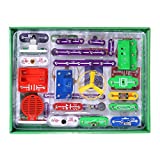 ELSKY Circuits for Kids 335 Electronics Discovery Kit, Circuits Experiments Kit, Smart Electronics Block Kit,Educational Science Kits Toy,Great DIY Building Blocks Electric Circuits Kits for Child