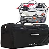 Athletico Hockey Duffle Bag - 35' Large Ice Hockey Duffel XXL Travel Bag for Equipment & Gear, with Included Organizer Caddy (Back)