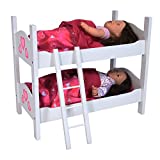 Bunk Bed for Twin Dolls fits 18 Inch Dolls