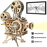ROKR 3D Wooden Puzzles DIY Model Building Kits for Adults Mechanical Craft Kits Vitascope Birthday Gift for Friends and Family