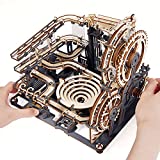 ROKR Marble Run 3D Wooden Puzzles for Adults - Mechanical Model Kits for Adults Hobbies Toys for Adults Gifts for Men/Women/Boys/Girls (Marble Night City)