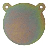 ShootingTargets7 - AR500 Steel Gong Target - 8 x 1/2 inch for Large Rifles to 338 Lapua - Laser Cut USA Steel