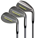 Pinemeadow Golf Men's 3 Wedge Set 52/56/60, Right Hand, Steel, Regular