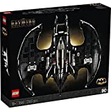 LEGO DC Batman 1989 Batwing 76161 Displayable Model with a Buildable Vehicle and Collectible Figures: Batman, The Joker – Mime Version and Lawrence The Boombox Goon, New 2021 (2,363 Pieces)