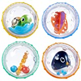 Munchkin Float and Play Bubbles Bath Toy, 4 Count