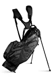 Sun Mountain Mens 2022 Golf Stand Carry 4.5LS 14-Way Divided Golf Bag - Black
