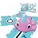 Learning Resources Coding Critters Go Pets Dipper the Narwhal - 14 Pieces, Ages 4+ Screen-Free Early Coding Toy For Kids, Interactive STEM Coding Pet, Toddler Learning Toys
