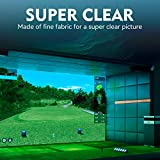 aikeec Indoor Golf Simulator Impact Screen 118' x 79' Display Projector Screen for Golf Training Projection Screen