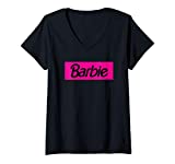 Womens Barbie Dreamhouse Adventures Barbie Portrait V-Neck T-Shirt