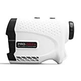 Gogogo Laser Rangefinder 6X for Golf & Hunting Range Finder Distance Measuring with High-Precision Flag-Lock Vibration Function︱Slope Mode Continuous Scan Tournament Legal Ideal Gift (650Y)