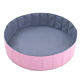 Ball Pit for Kids / Baby Play Yard / Baby Playpen / Fence for Baby, Folding Portable, No Need Inflate, More Than 12 Sq.ft Play Space, Two Color
