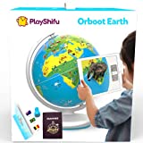 PlayShifu Educational Globe for Kids - Orboot Earth (App Based) AR World Globe with 1000+ Facts | Learning STEM Toy | Gifts for Kids 4-10 Years | No Borders, No Names on Orboot Globe