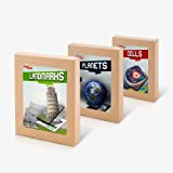 brainSTEM - Augmented Reality Flash Cards (3-Pack, Explorers Two 3-Pack Bundle)