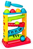 Award Winning Durable Pound A Ball, Stacking, Learning, Active, Early Developmental Montessori Toy, Fun Gift for Toddler & Kids - STEM Developmental Educational Toys - Great Birthday Gift