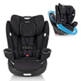 Evenflo Gold Revolve360 Rotational All-in-1 Convertible Car Seat Swivel Car Seat Rotating Car Seat for All Ages Swivel Baby Car Seat Mode Changing 4120Lb Car Seat and Booster Car Seat, Onyx