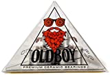 Oldboy Premium Ceramic Skateboard Bearings (608RS ZrO2 at 8 x 22 x 7 mm) for Standard Skate Board Wheels -- Good for Longboards, Quad Skates, Inline Stakes, Rollerblades and Scooters Too