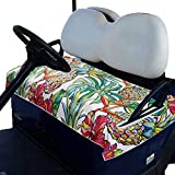 CEMGYIUK Golf Cart Seat Covers,EZGO Seat Cover,Golf Cart Seat Blanket,Summer Golf Cart Seat Towel, Stay Cool,Golf Cart Seat Cover for 2-Person Seats Club Car,Travel Sports Essential Golf Accessories