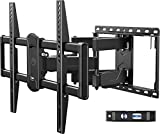 Mounting Dream Full Motion TV Wall Mount Swivel and Tilt for Most 42-75 Inch Flat Screen TV, UL listed TV Mount Bracket with Articulating Dual Arms, Max VESA 600x400mm, 100 lbs, Fits 16' Studs, MD2617