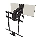 MantelMount MM700 Premier Fireplace TV Mount Pull Down Bracket for 50'-90' & 25-115 lb Televisions Above Mantel