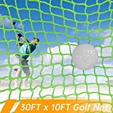 Golf Cage 10x40FT Replacement Net Piece,Replacement Net for All Golf Cage Nets by Galileo Sports