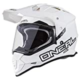 O'Neal 0817-514 Unisex-Adult Full-face Style Sierra II Helmet Flat White L (59/60cm) (Large)