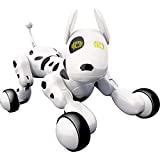Dimple DC13991 Interactive Robot Puppy with Wireless Remote Control Kids Robotic Toy Electronic Pet RC Animal Dog Toy #1 Christmas Gift for Kids that Sings, Dances, Eye Mode, Speaks for Boys/Girls
