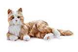 Joy for All -Robotic Reclining Orange Tiger Cat - Stuffed Animal Therapy for People with Memory Loss from Aging and Caregivers