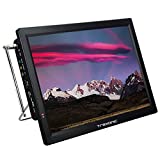 Trexonic Portable Rechargeable 14 Inch LED TV with HDMI, SD/MMC, USB, VGA, AV in/Out and Built-in Digital Tuner